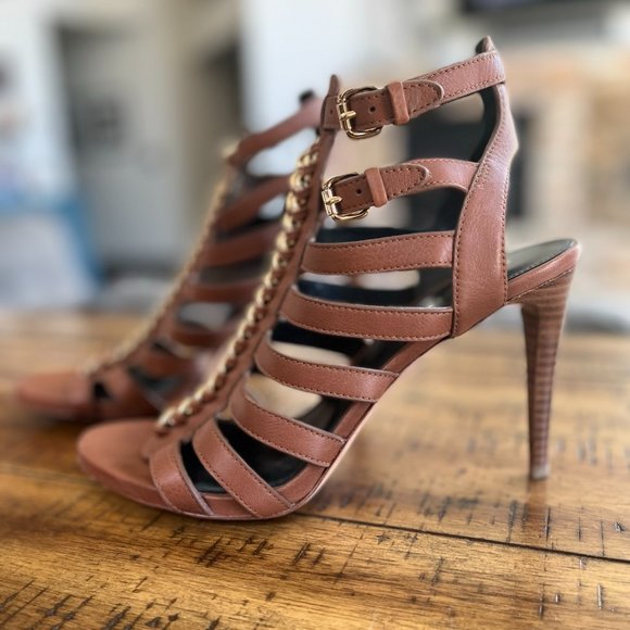 COACH Jewels Front Strappy High Heeled Sandal - Picture 2 of 6